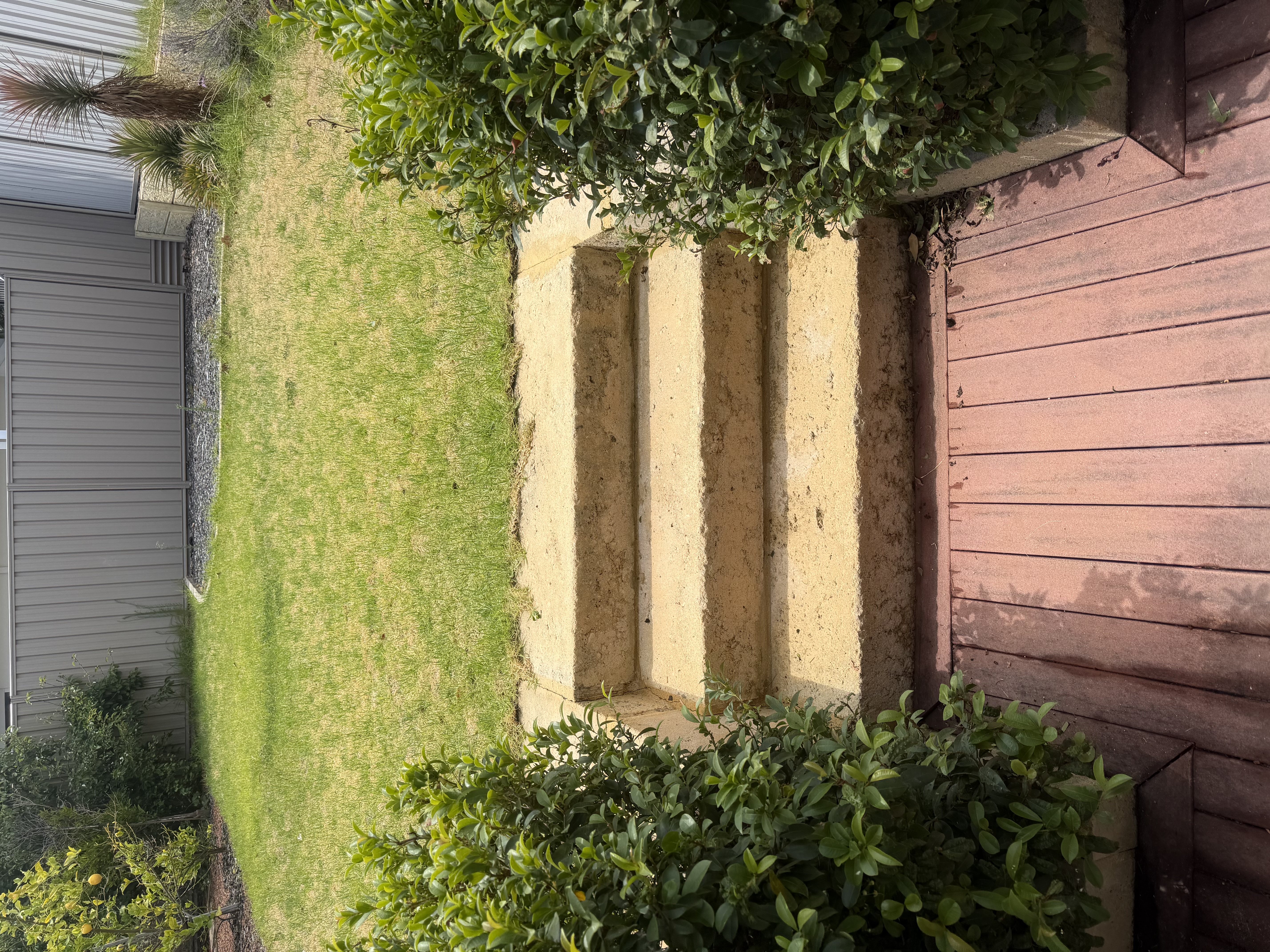 Concrete Concrete garden steps after — pressure cleaning North Beach Perth WA